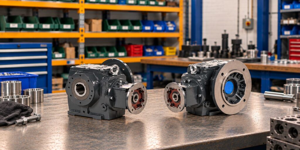 Helical Worm gearbox